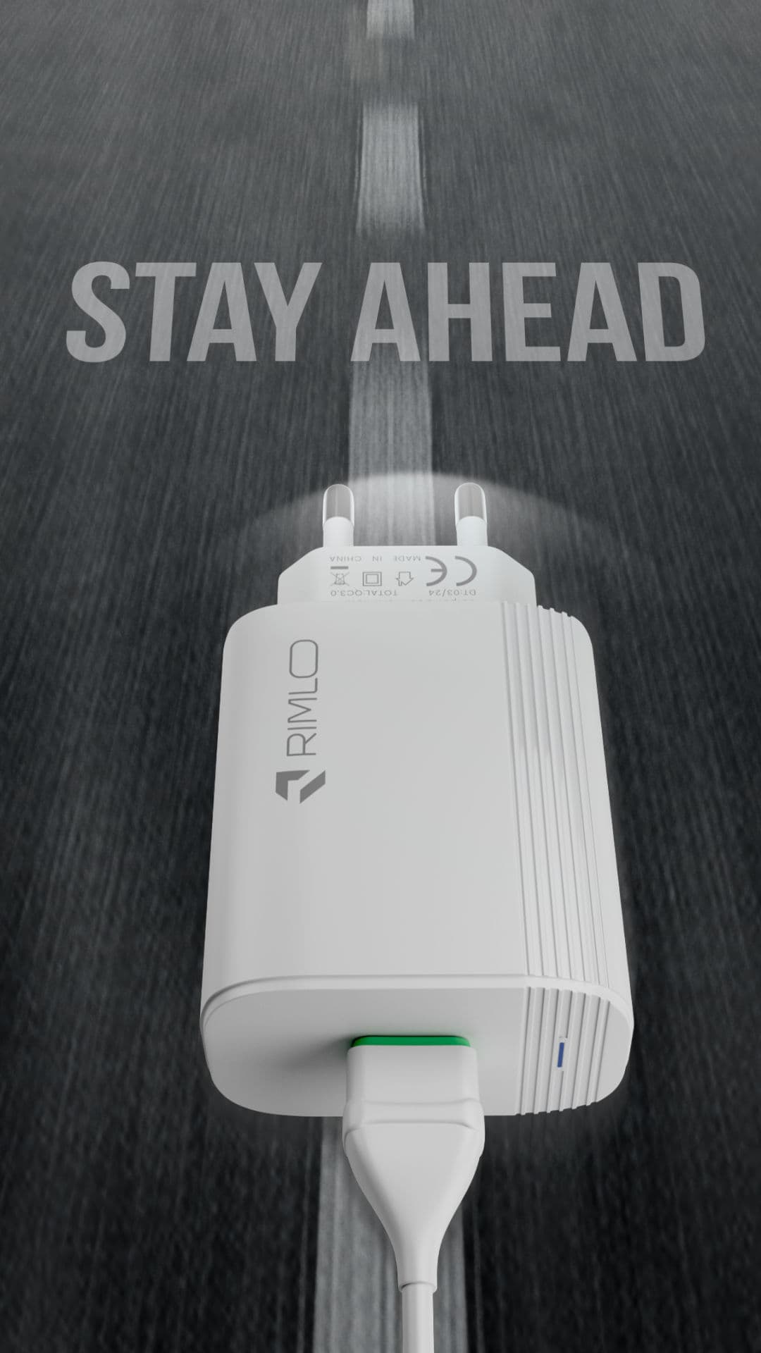 Rimlo Fast Charger Product Animation