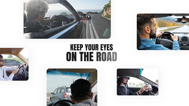 Distracted Driving Awareness – Talking-Head Video Edit